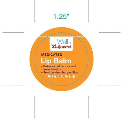 Label (Walgreens Medicated Jar Label)